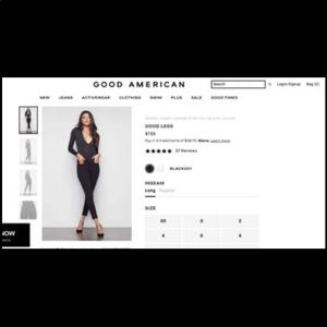 Good American “Good Legs” Jeans